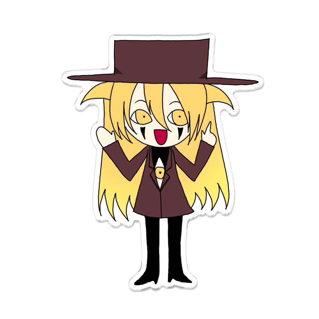 アレさんミニキャラアクリルバッジ