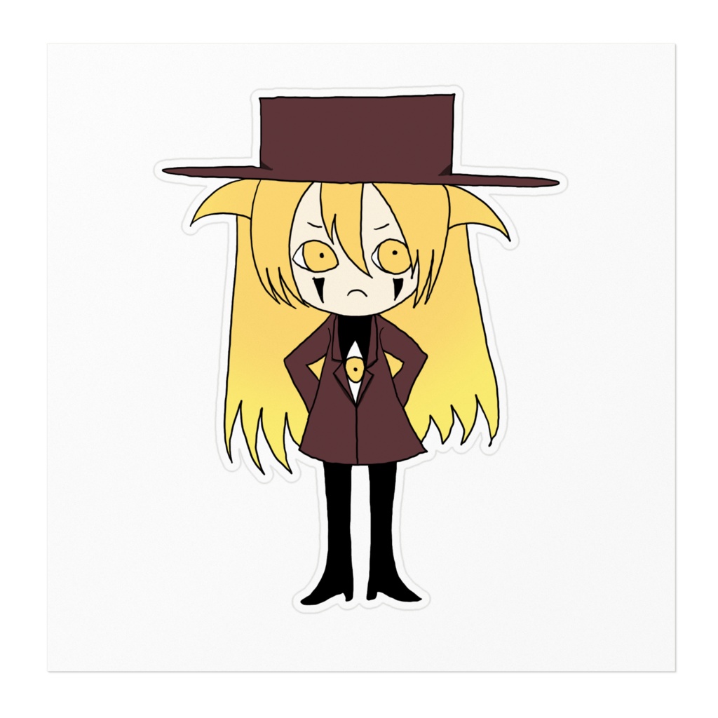 アレさんミニキャラステッカー