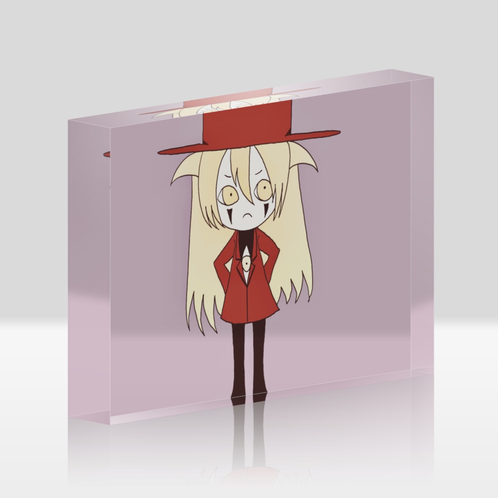 アレさんミニキャラアクリルブロッククリア