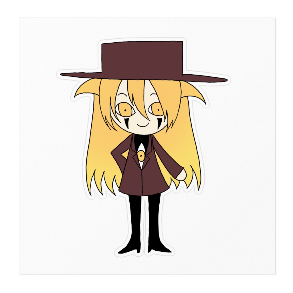 アレさんミニキャラステッカー