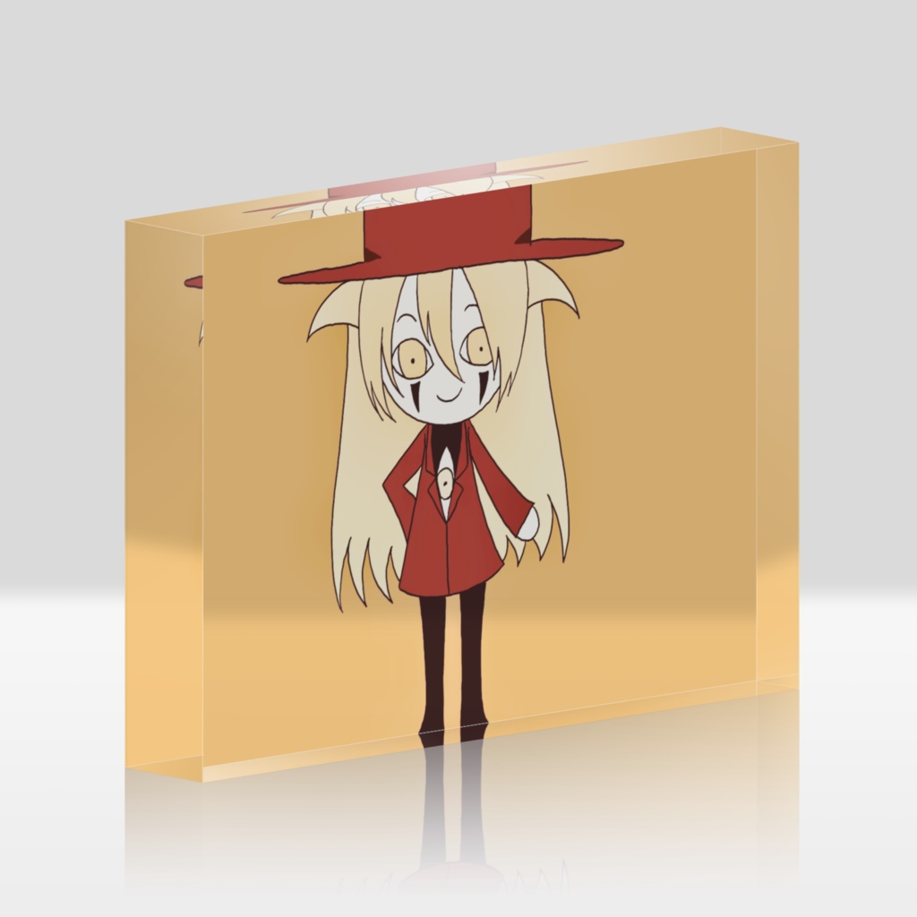 アレさんミニキャラアクリルブロッククリア