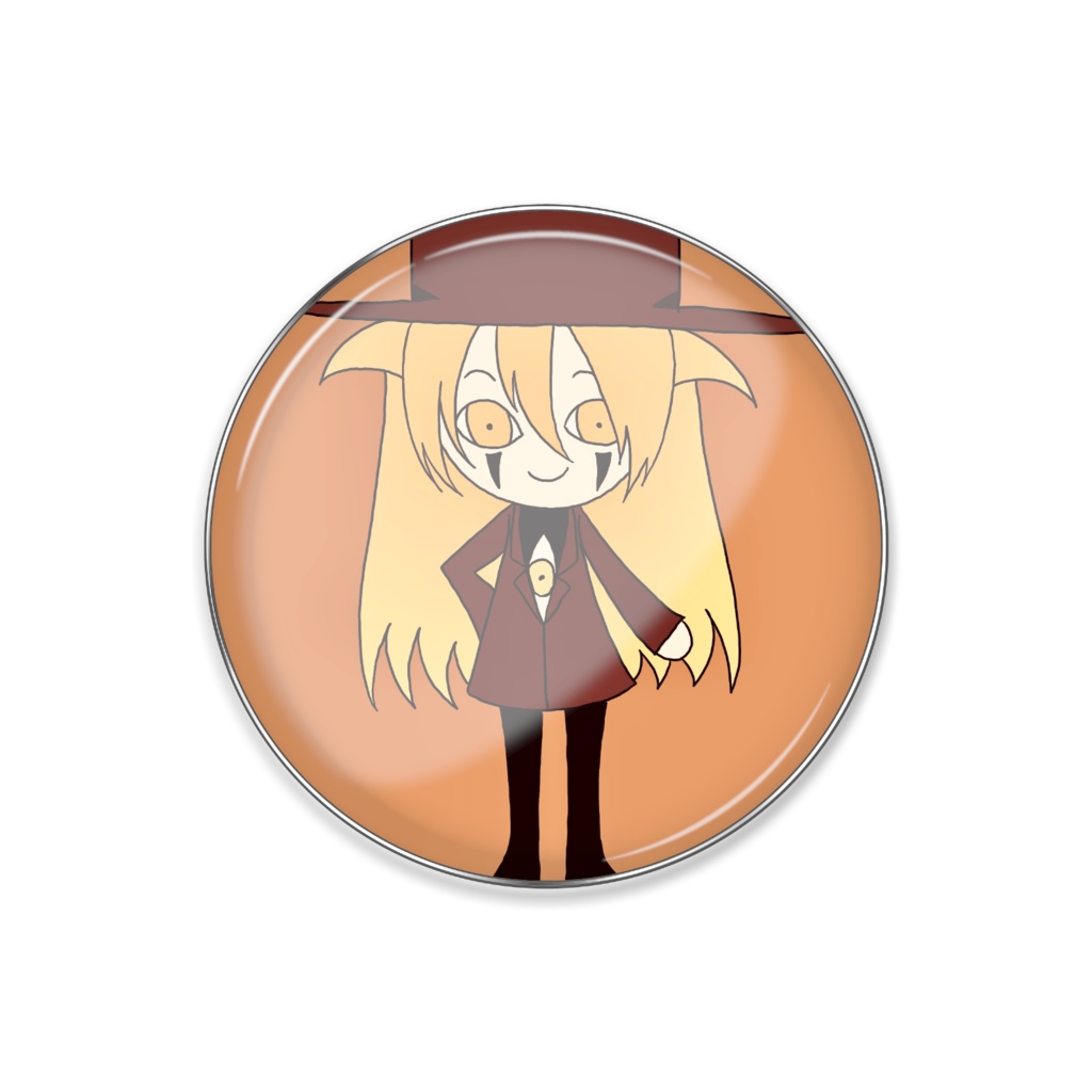 アレさんミニキャラピンバッジ