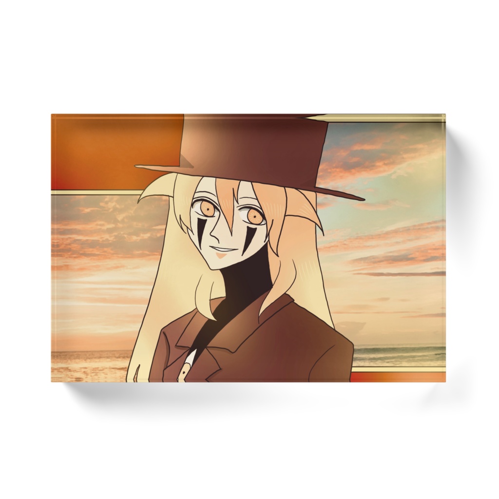 アレさんアクリルブロック