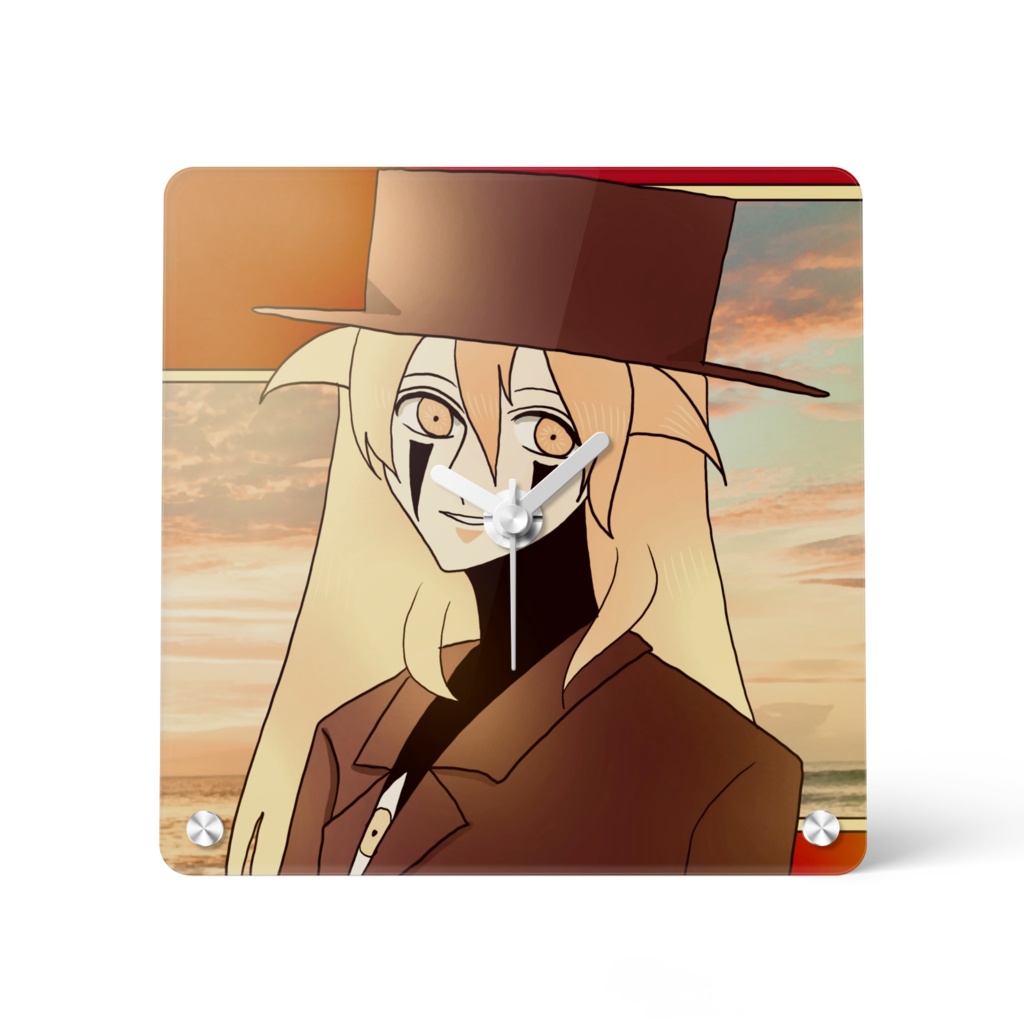 アレさんアクリル時計