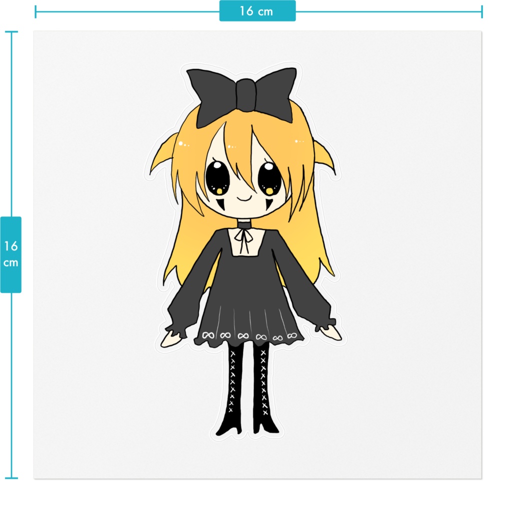 トロイメライアレさんクリアステッカー