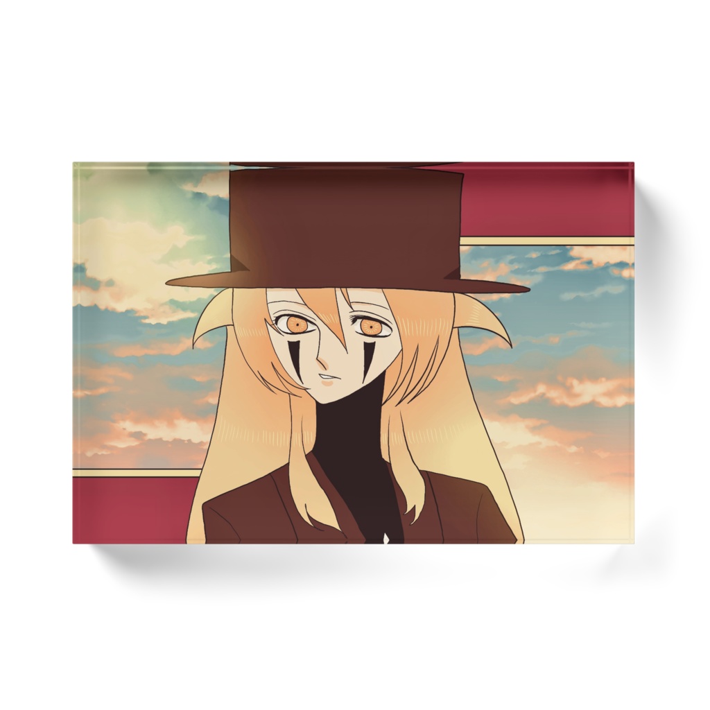 アレさんアクリルブロック