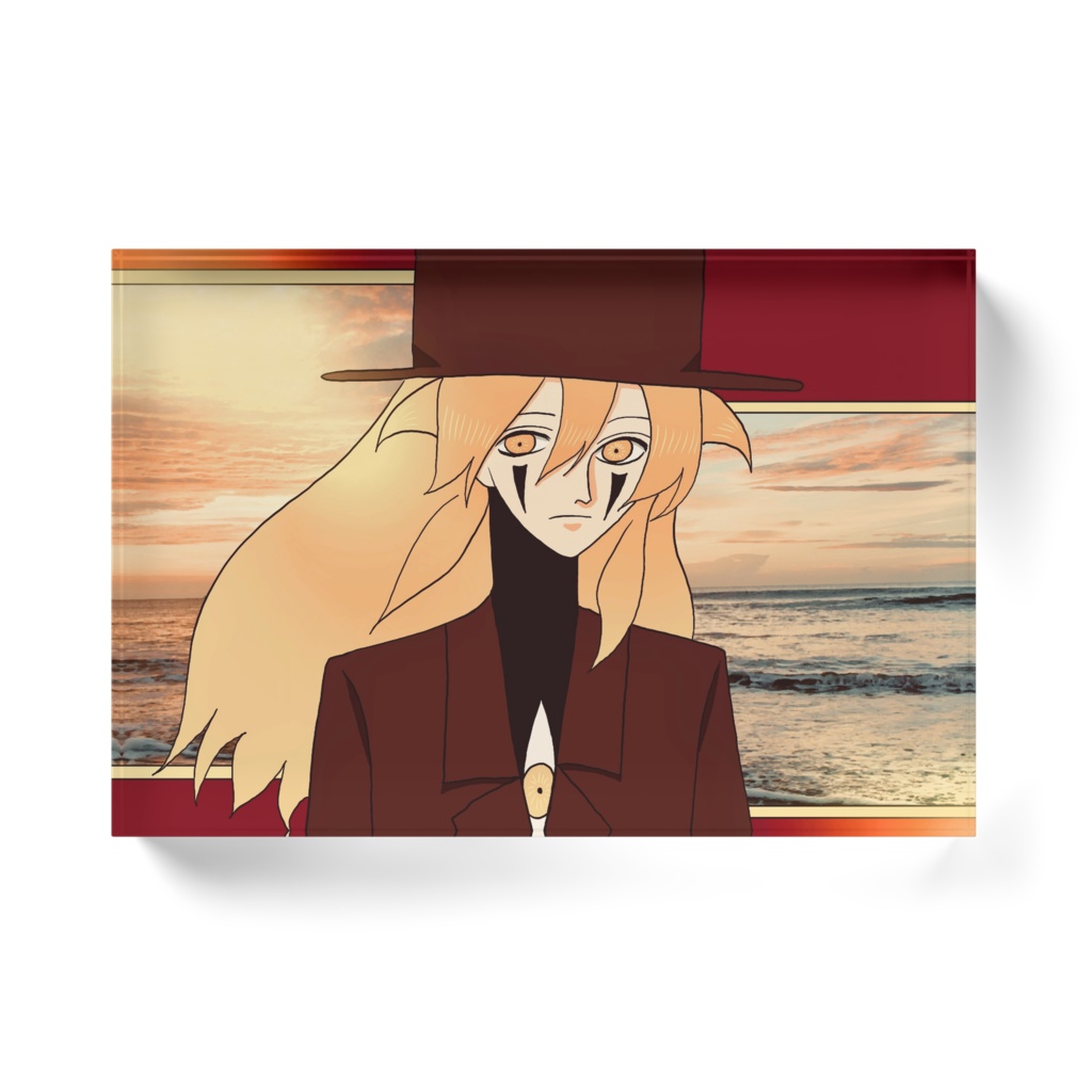 アレさんアクリルブロック