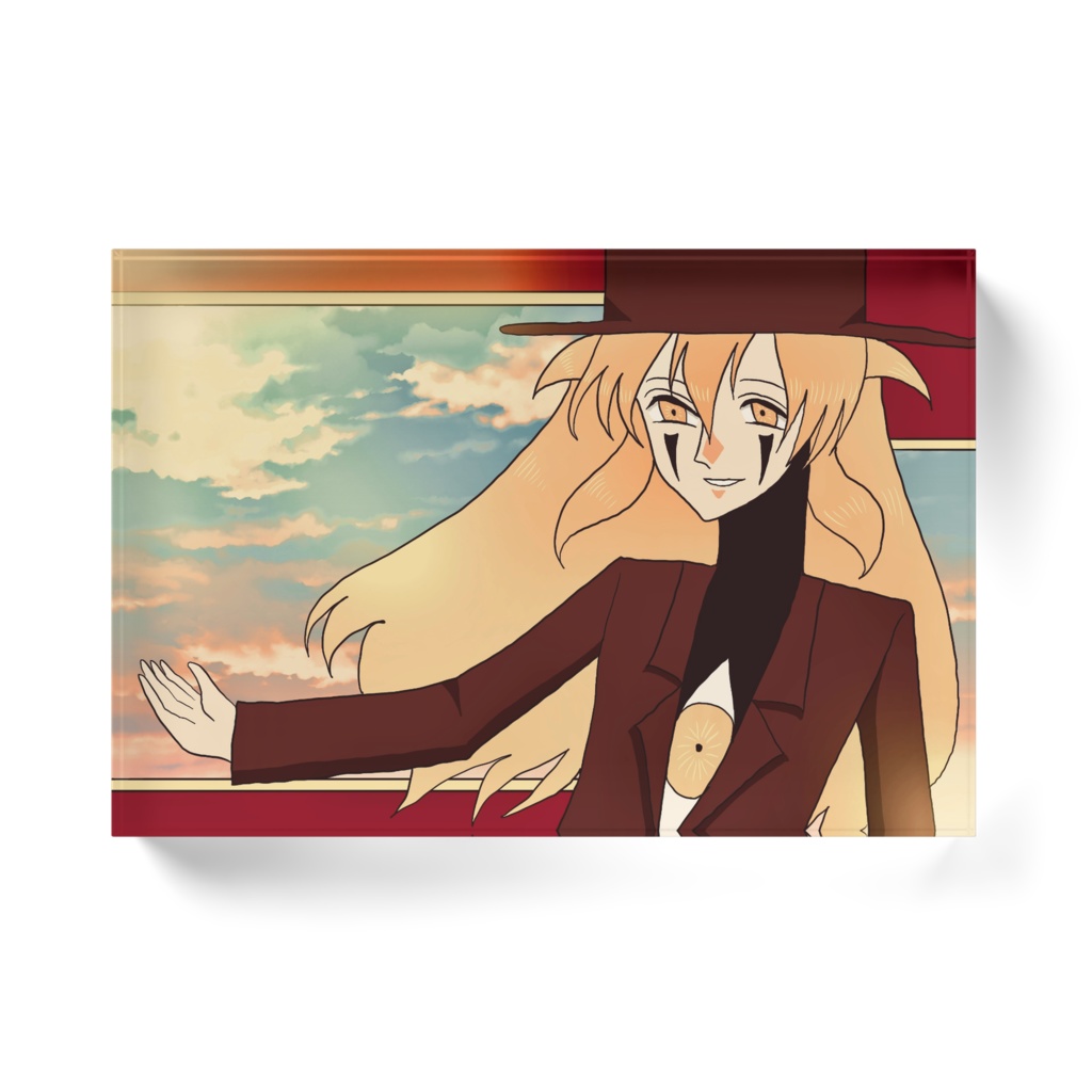 下坂アレハンドロアクリルブロック