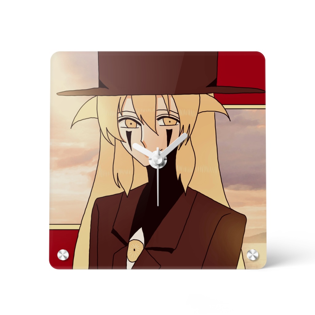 アレさんアクリル時計