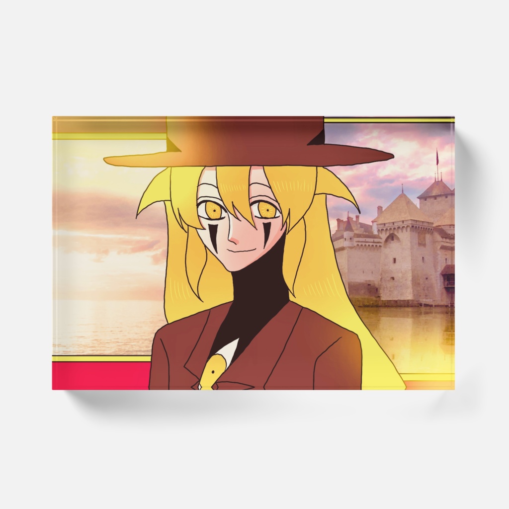 アレさんアクリルブロッククリア