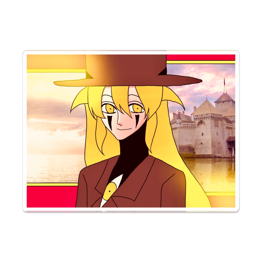 アレさんアクリルバッジ