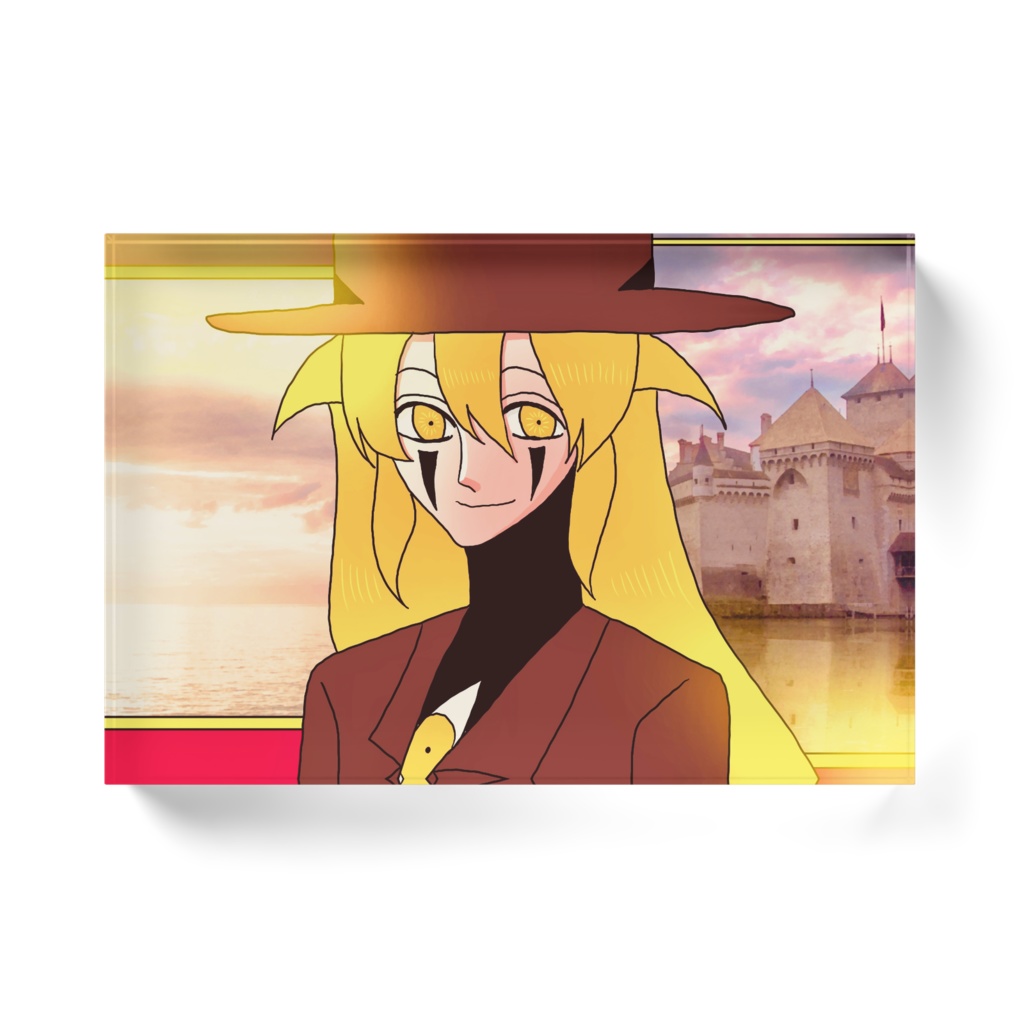 アレさんアクリルブロック