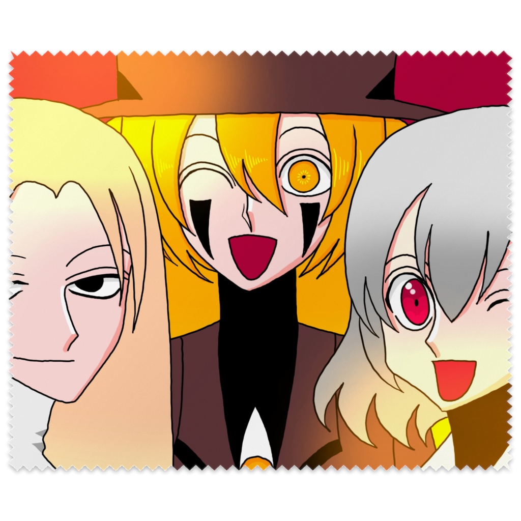 いつ巡6周年記念絵メガネ拭き