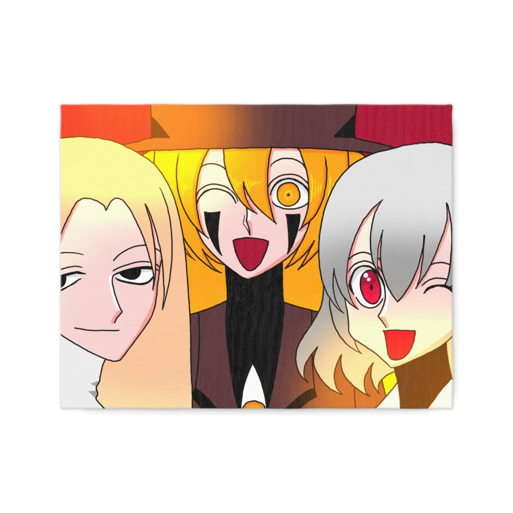 いつ巡6周年記念絵キャンバスアート