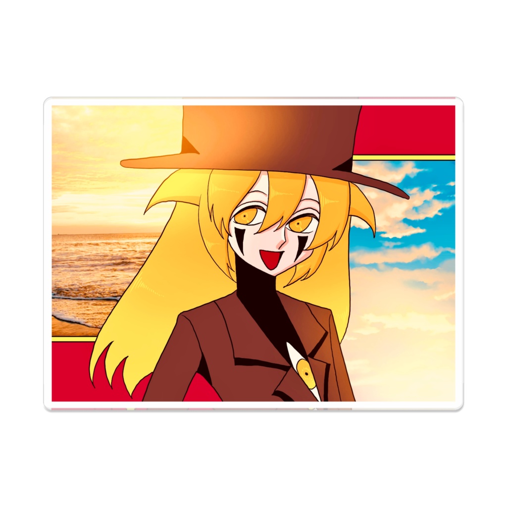 アレさんアクリルバッジ