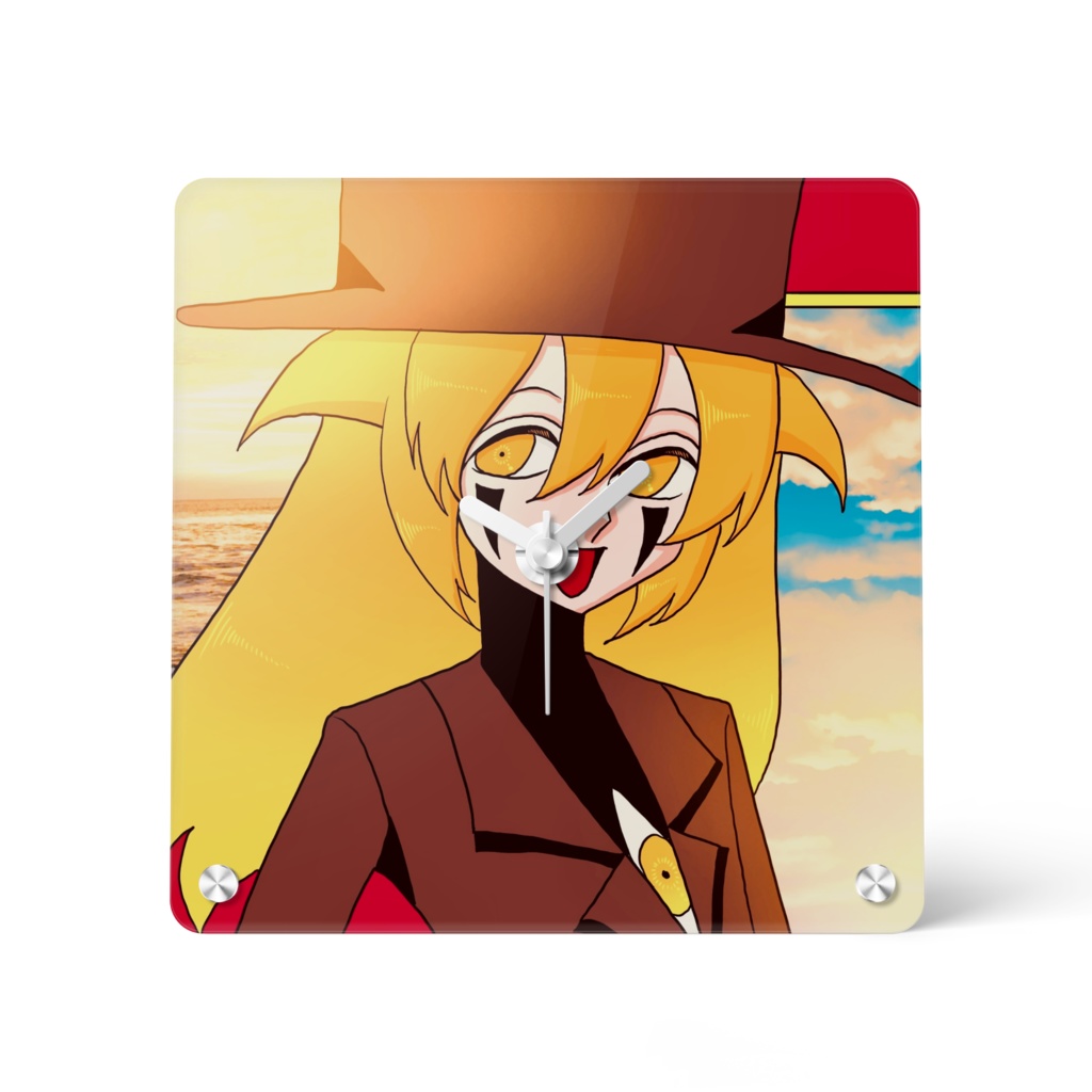 アレさんアクリル時計