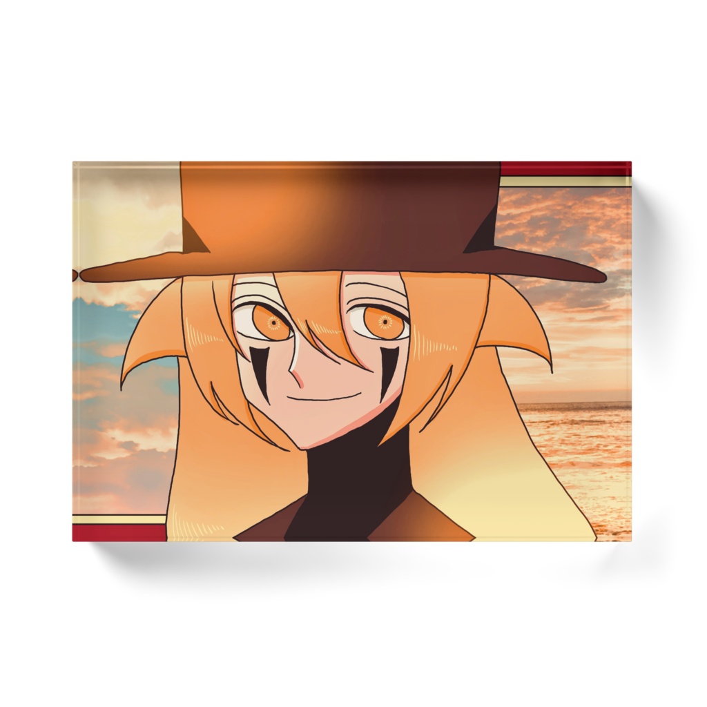 アレさんアクリルブロック