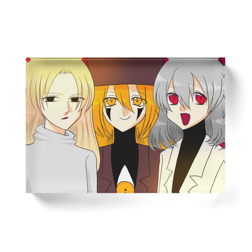 いつかの地球に走馬灯は巡る7周年記念アクリルブロック