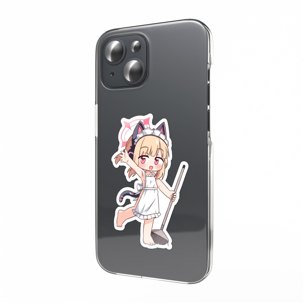 布が少ないメイドモモイのステッカー