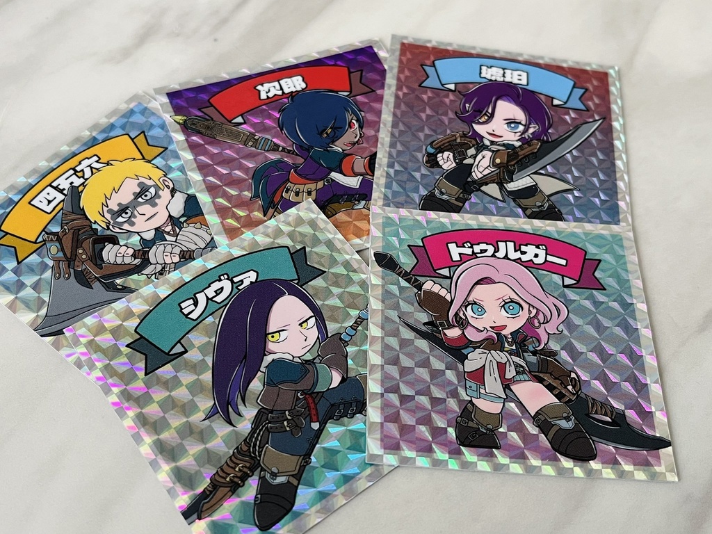 ビッ狩リマンシール