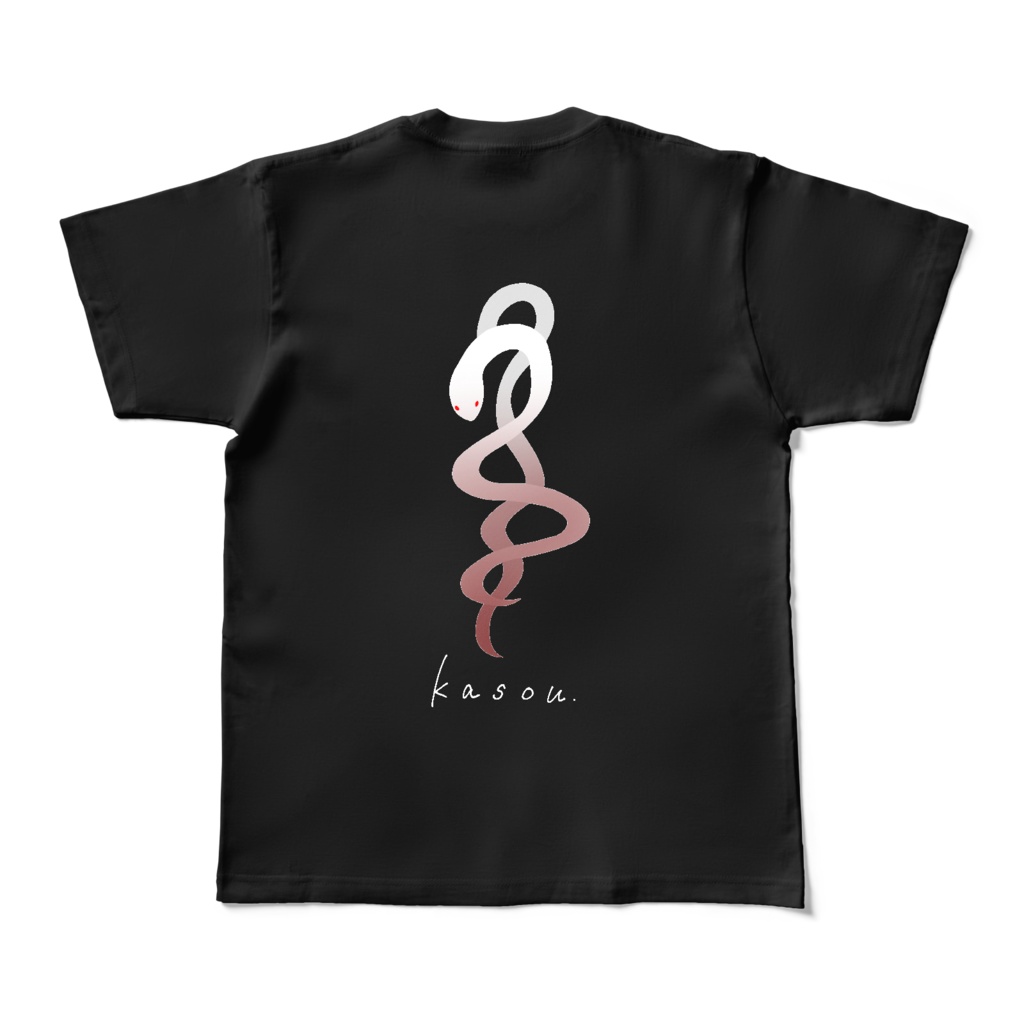 刄紅夜&霞蒼オリジナルロゴデザインTシャツ