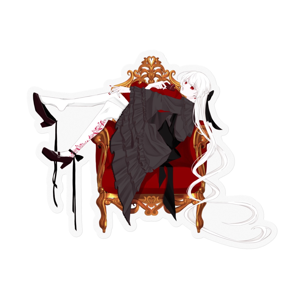 【バレンタイン限定】霞蒼ステッカー