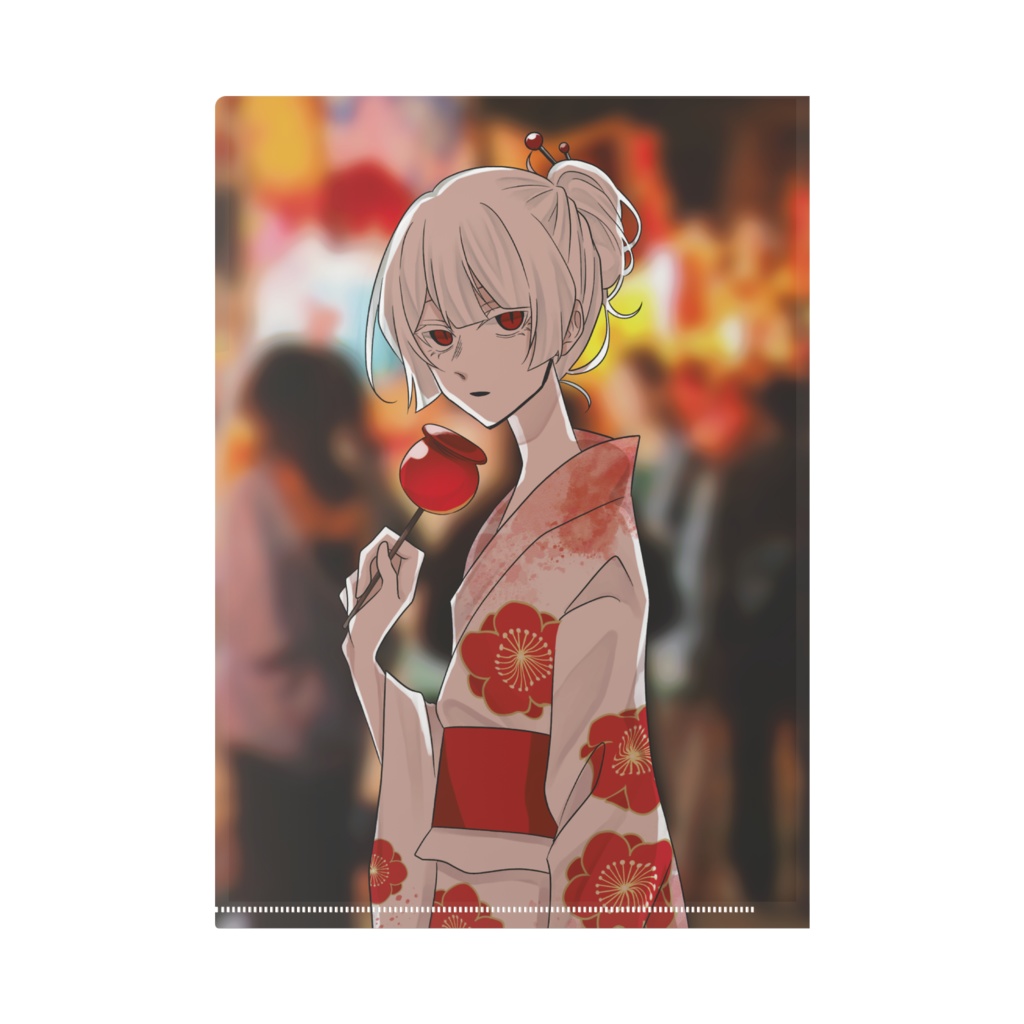 霞蒼夏祭りA4クリアファイル