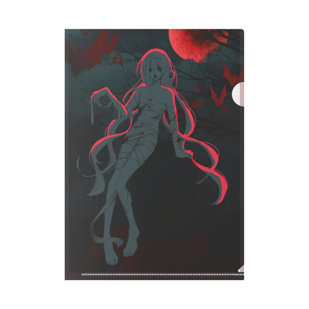 霞蒼ハロウィンクリアファイル