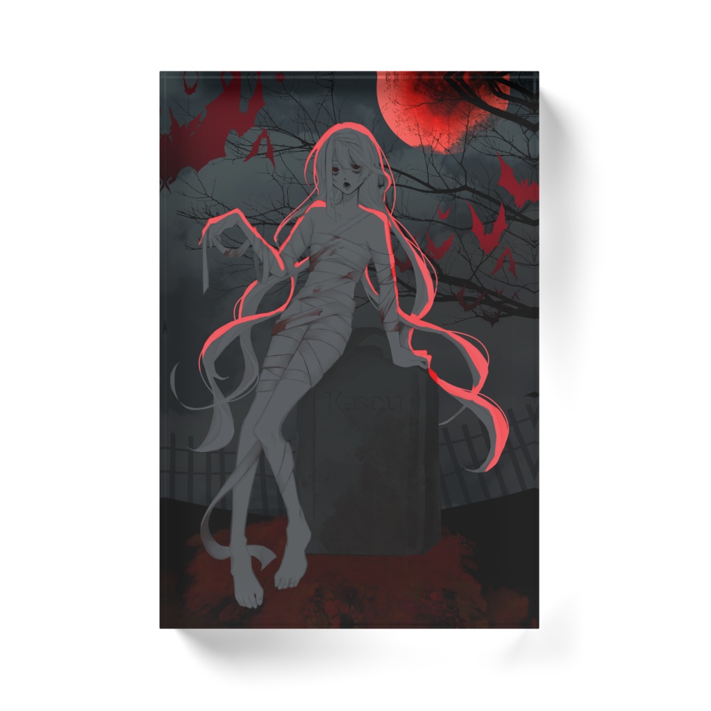 霞蒼ハロウィンアクリルブロック