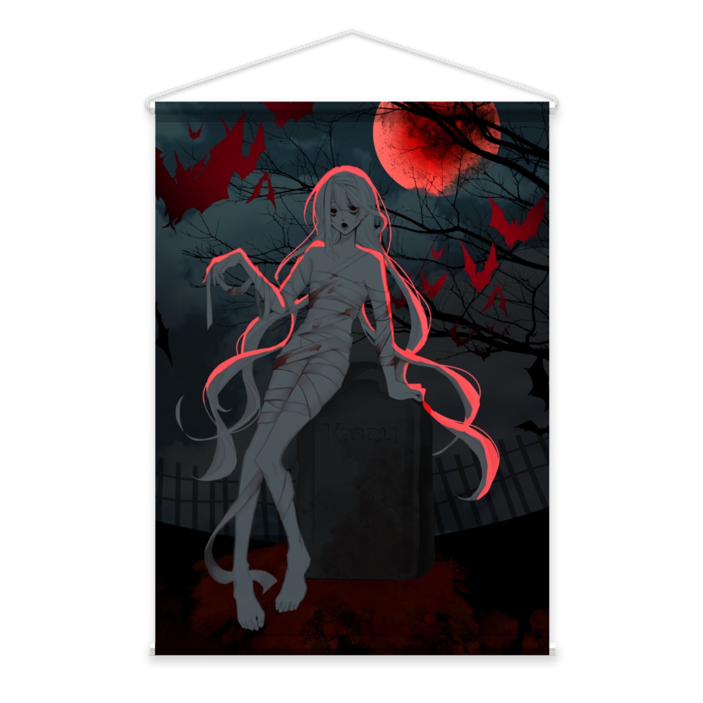 霞蒼ハロウィンタペストリー