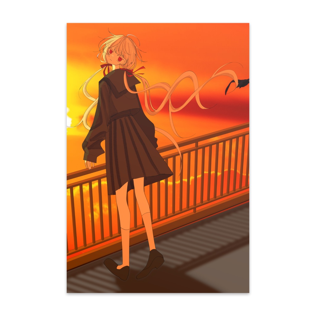 霞蒼ポストカード