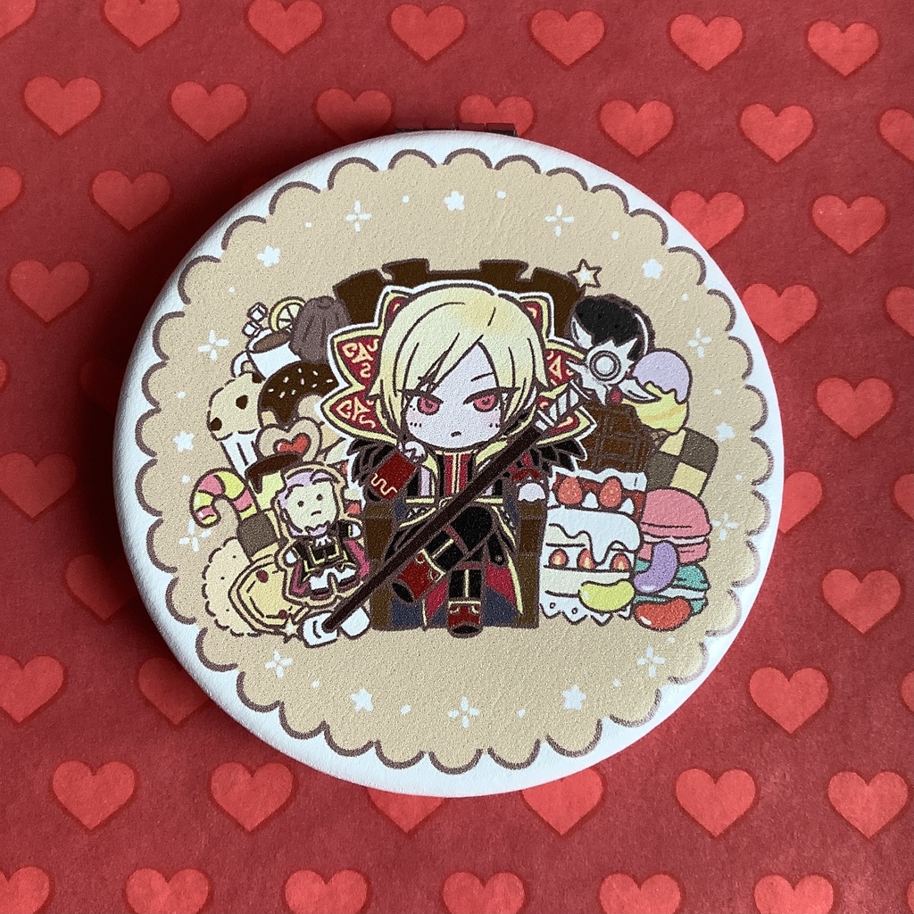 ビスケット風ミラー