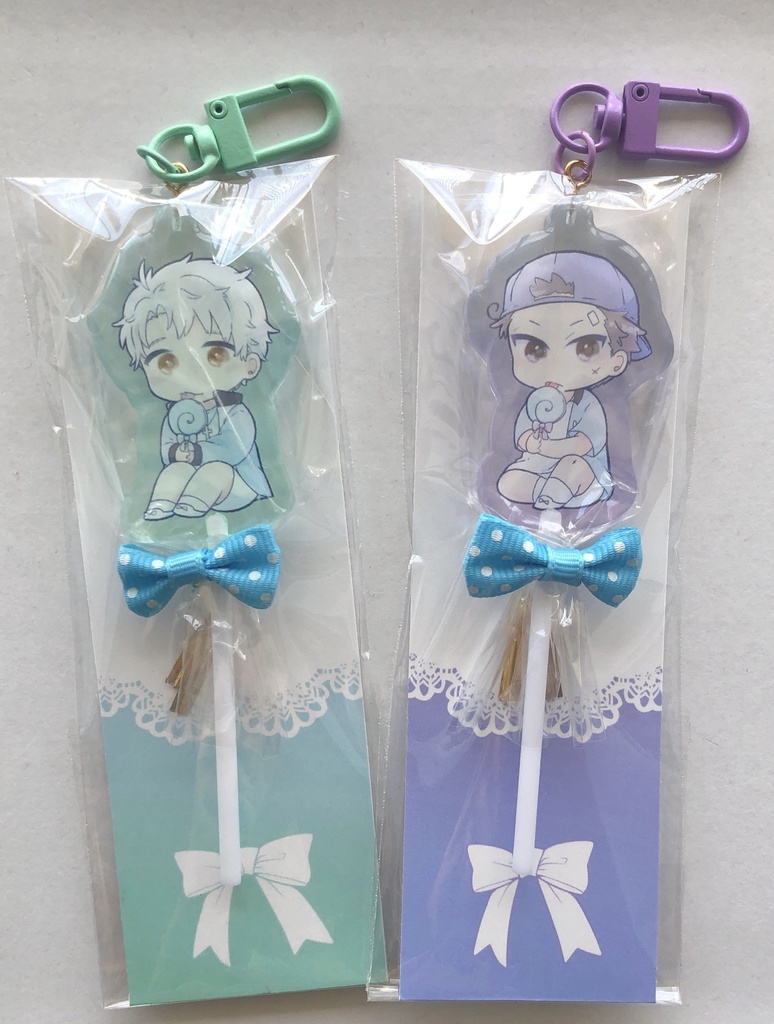 鳳宍グッズ(アクキー、アクスタ、缶バッジ等)