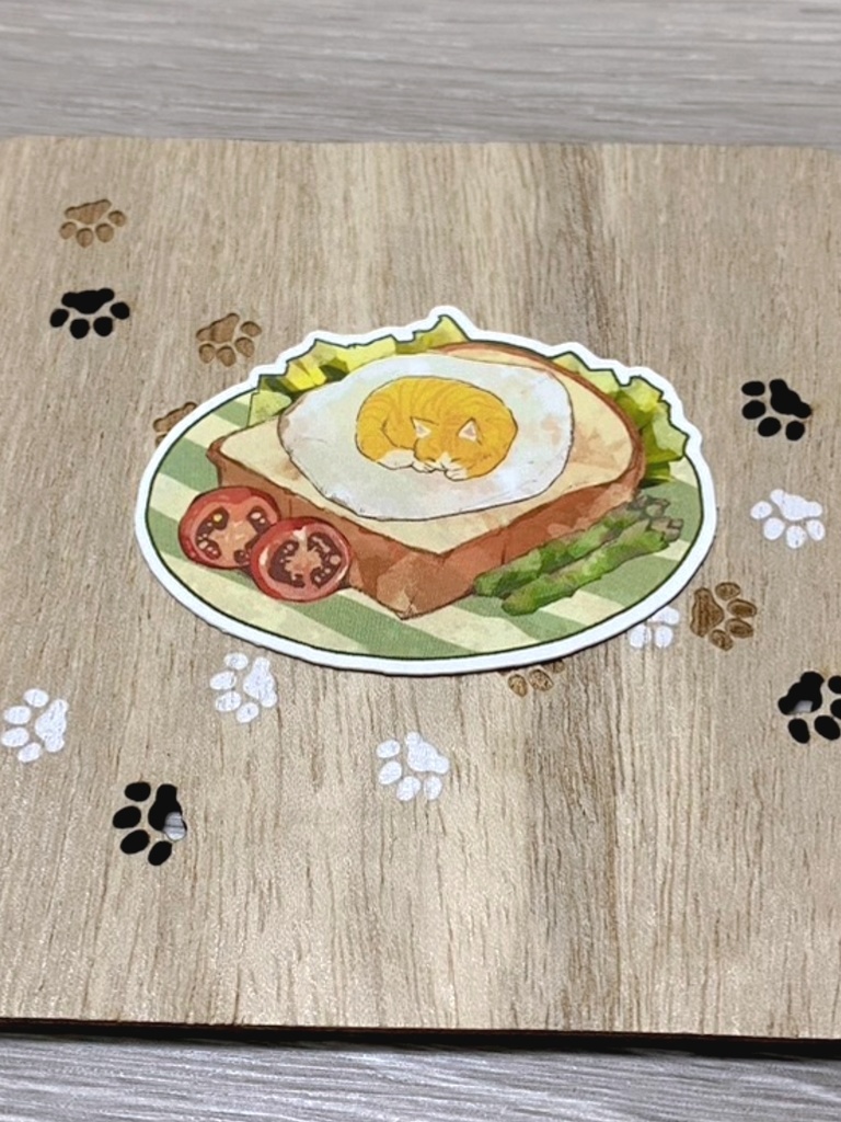 ねこねこシール