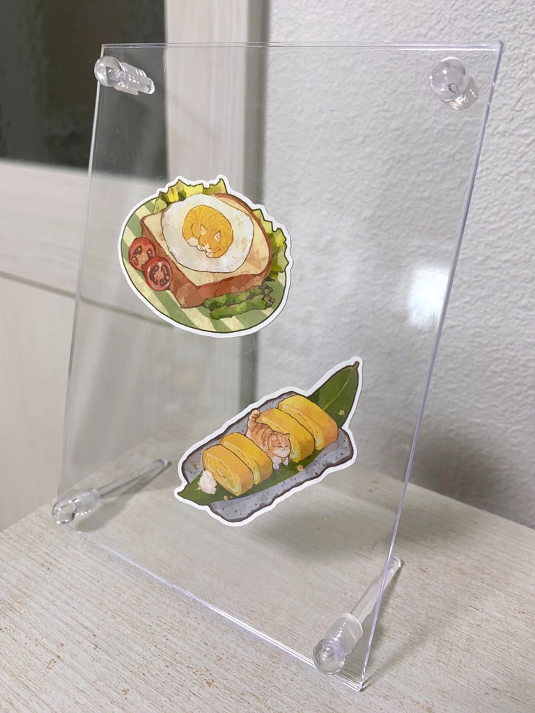 ねこねこシール