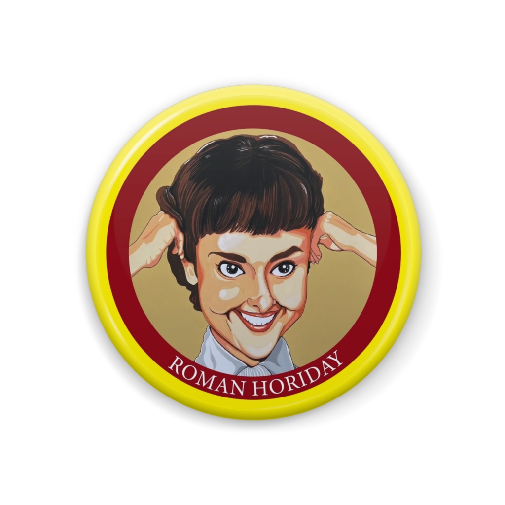 クラシックムービー・缶バッジ