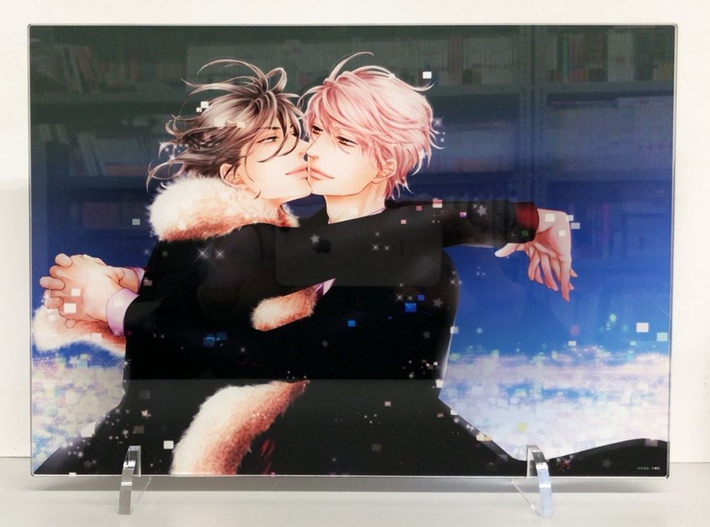 【受付終了】 クロネコ彼氏 アクリルボード〈夜景〉