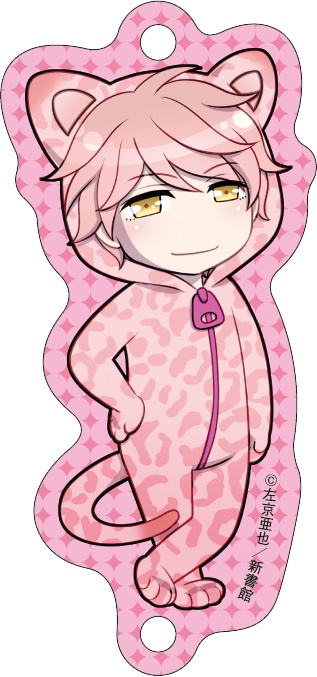 「クロネコ彼氏」つながるアクリルチャーム