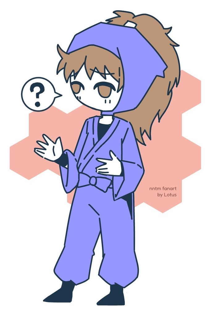 はちふわてんのダイカットステッカー