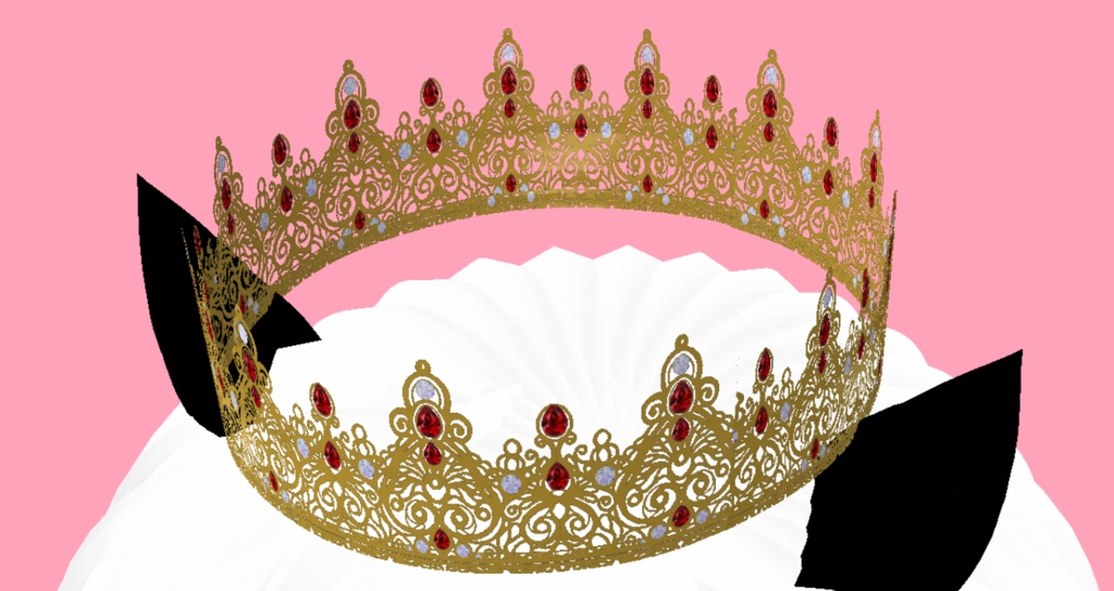 Ruby and Diamond Crown Texture