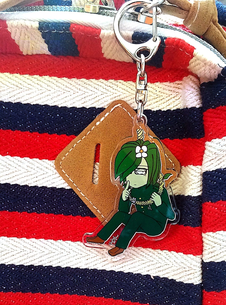 【アクリルキーホルダー】町内のあま〜いうわさ 高菜:こんな僕を見ても何も言わないで下さい。