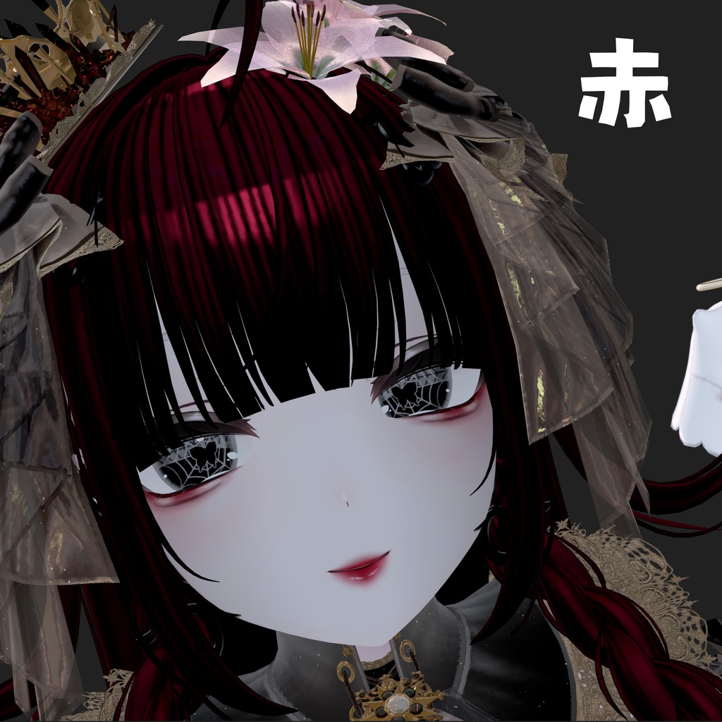 🦋🕸️【カザリス専用】NightmAre make up&eye 🕸️🦋