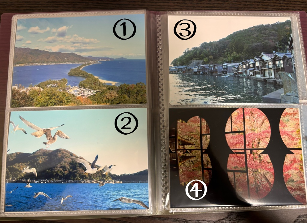 京都の絶景L判写真2枚セット