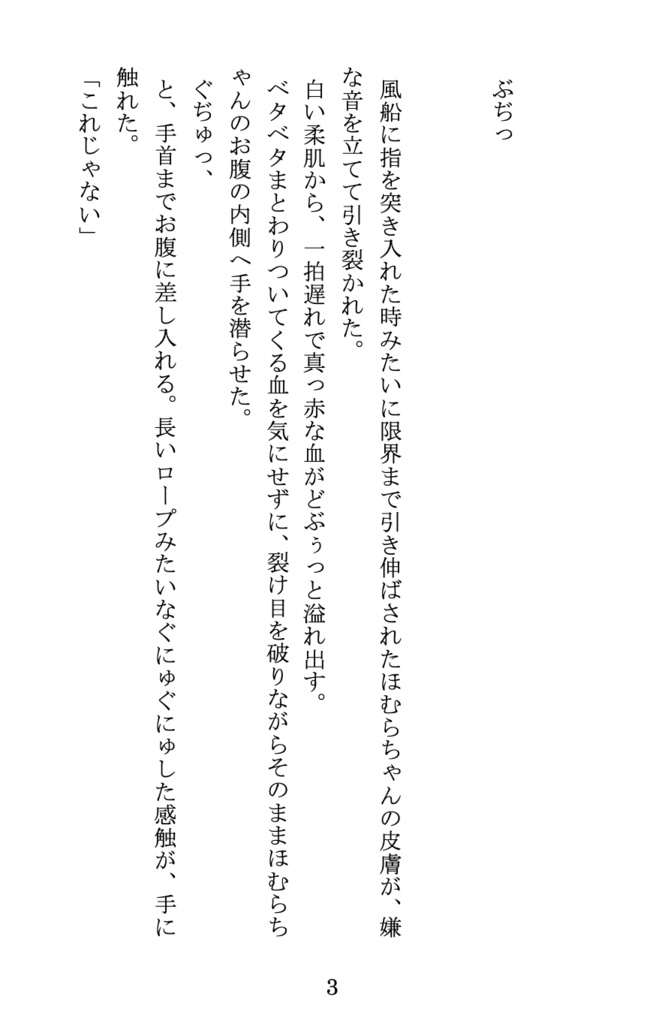 【紙媒体】幕開けのエチュードー夢のまた夢ー
