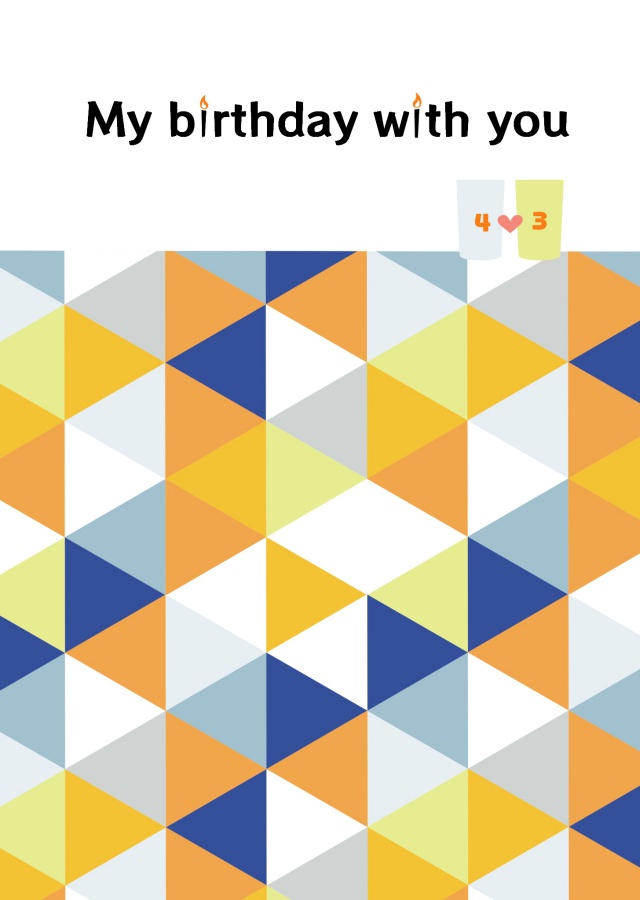 My birthday with you
