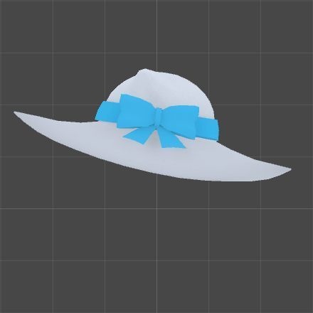 【無料】キッシュちゃん用キャペリンハット