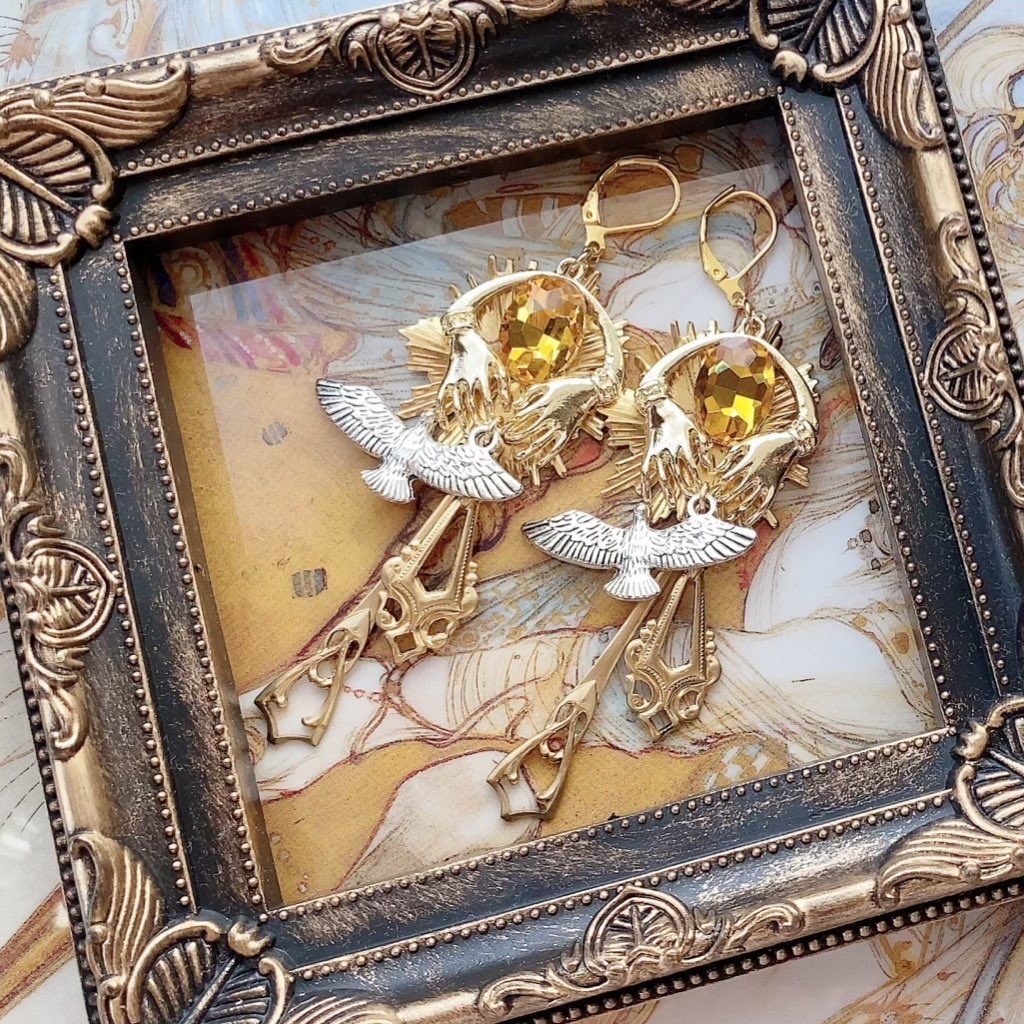 トキモチーフ片耳ピアスorイヤリング