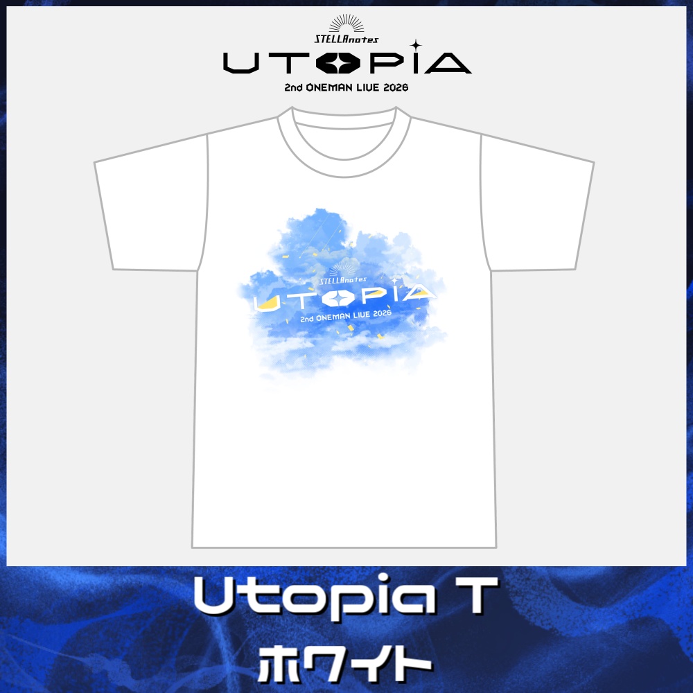 Utopia T (ホワイト/ブラック)
