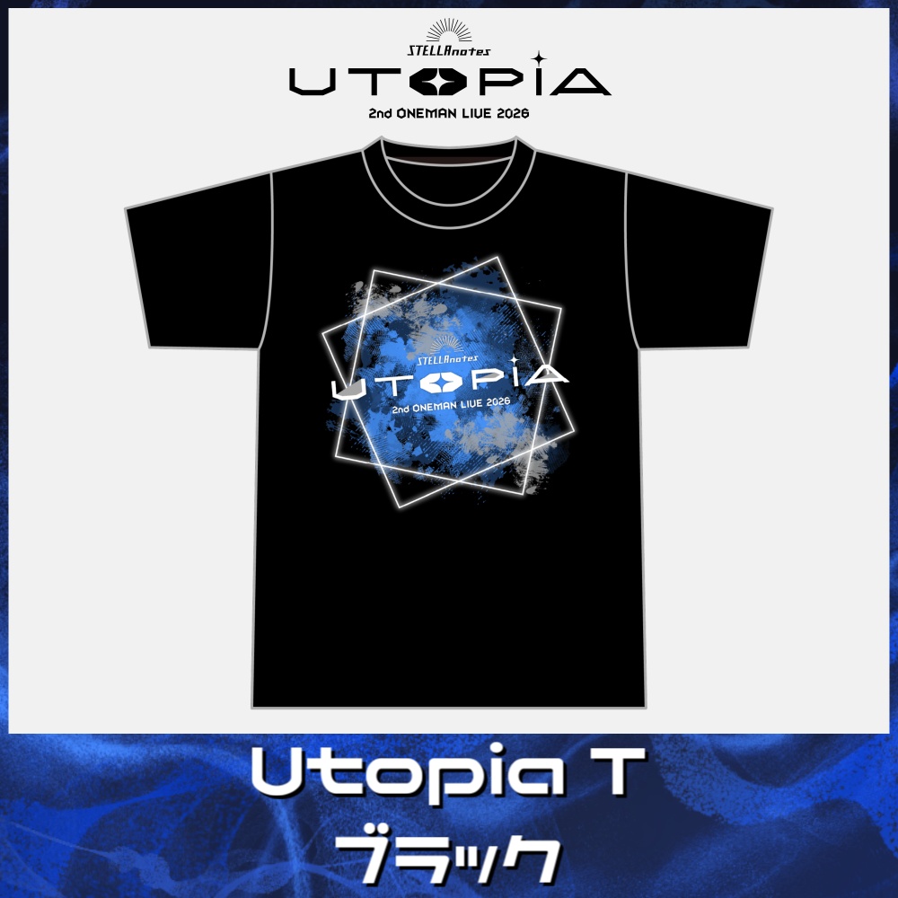 Utopia T (ホワイト/ブラック)