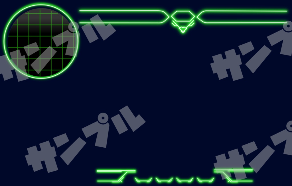 【配信】サイバーパンクなVALORANTオーバーレイ